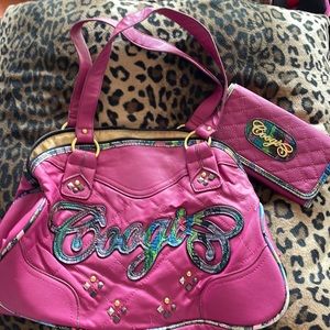 Matching coogi purse and wallet